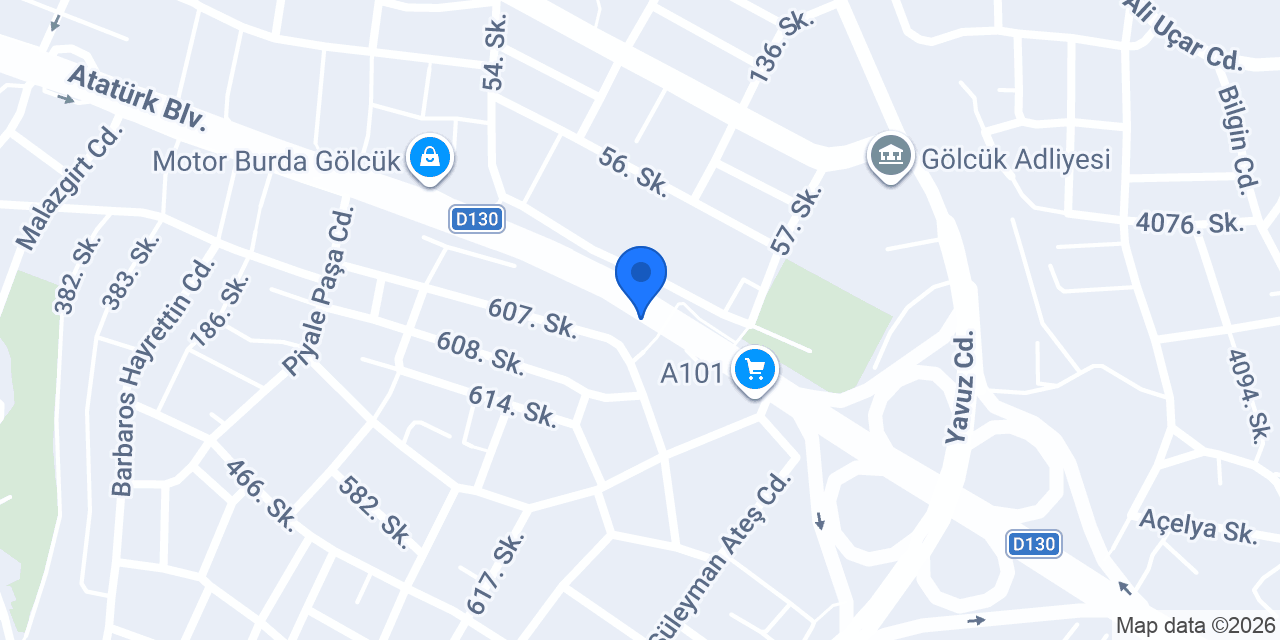 Adokapı Ana Bayii konumu