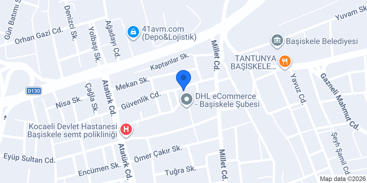 MAYALAR MİMARLIK konumu