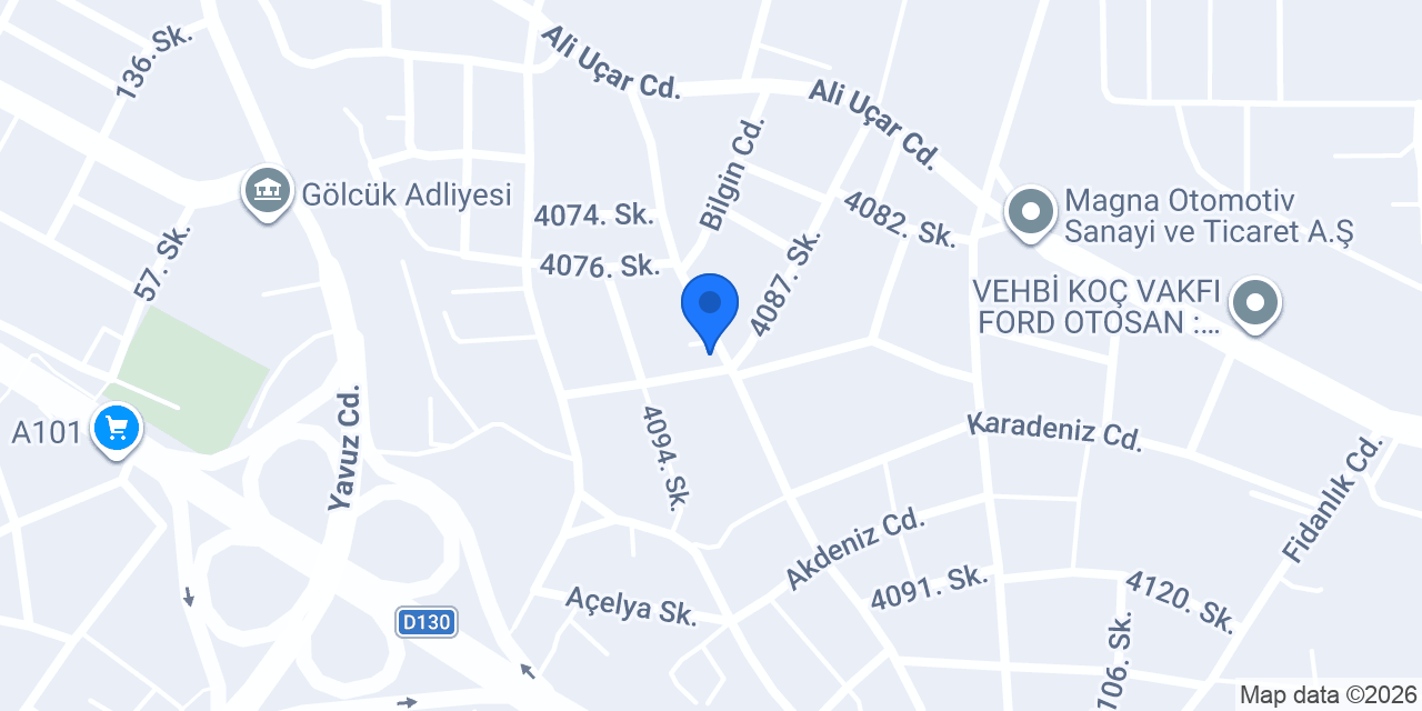 Kocaeli Motor konumu