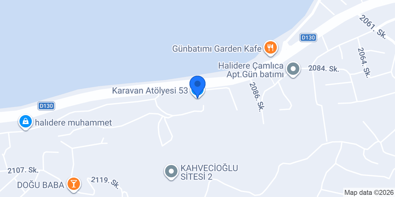 Karavan Atölyesi 53 konumu