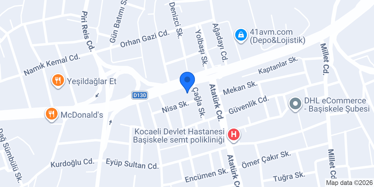 Karalar Otomativ konumu