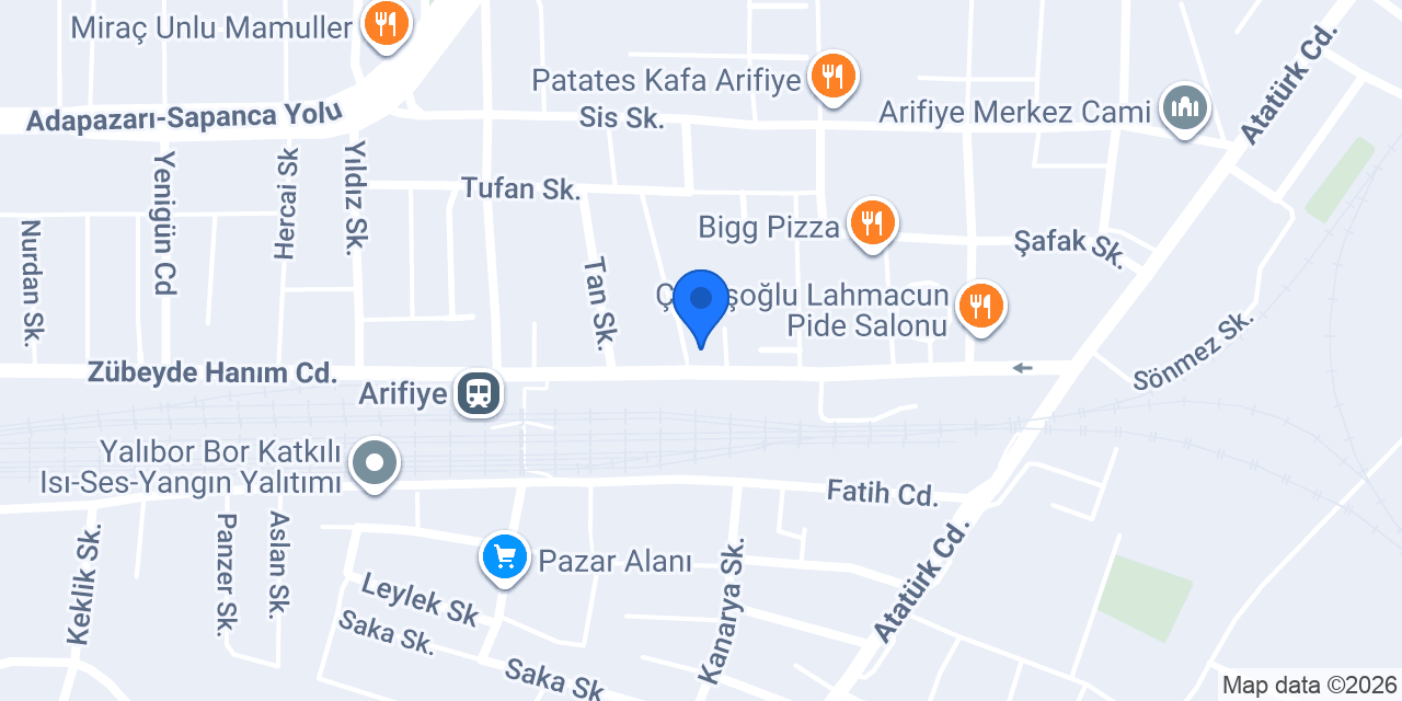 Özel Sima Arifiye Sürücü Kursu konumu