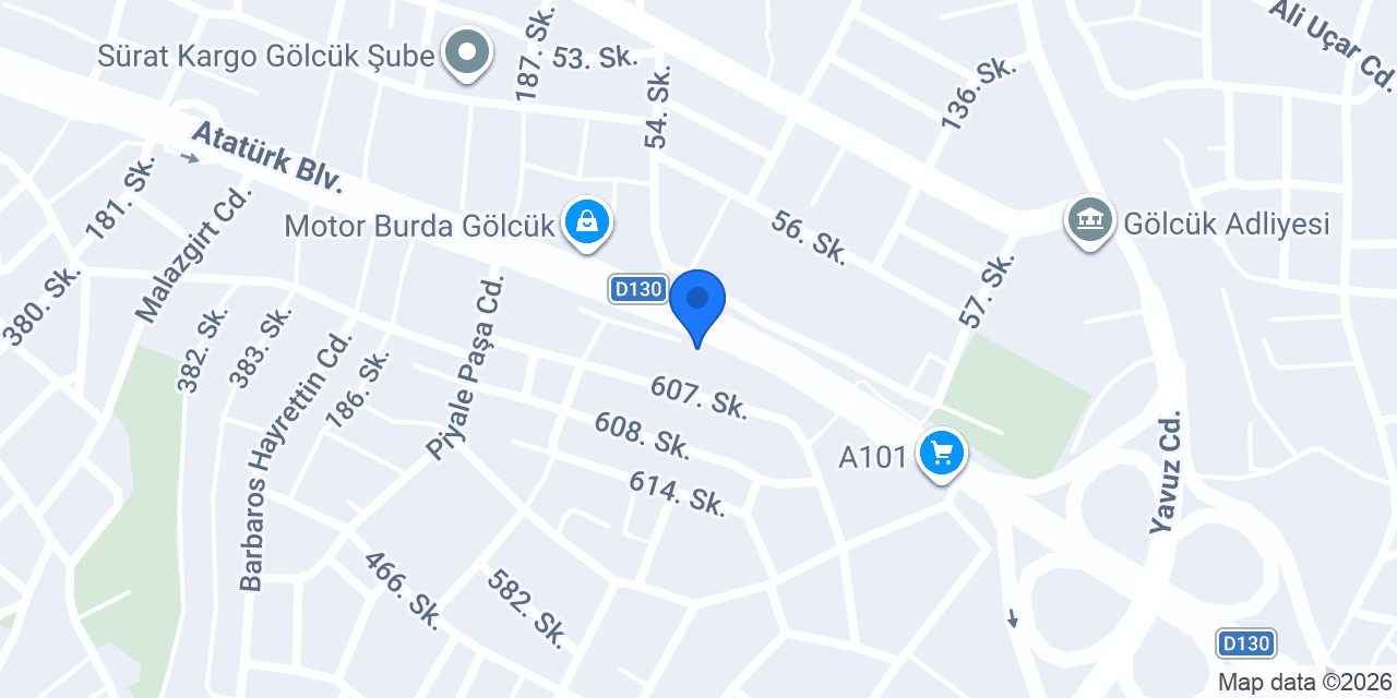 KOÇARLIOĞLU OTOMOTİV konumu
