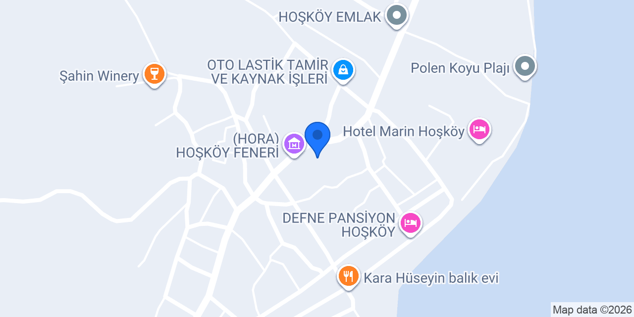 Tekirdağ Hoşköy Aile Sağlık Merkezi konumu