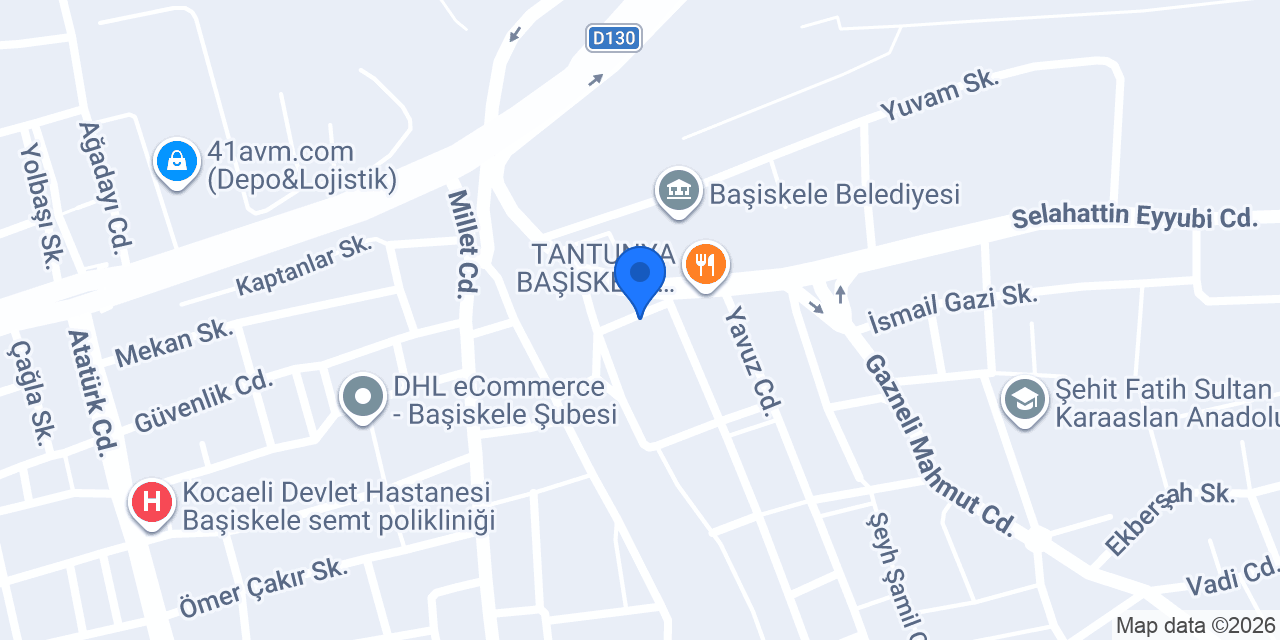 Zeliha Yılmaz Ardıç Mimarlık konumu