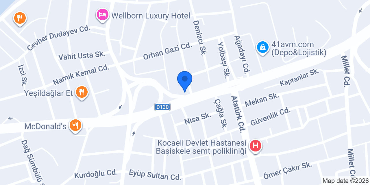 Halil Zahit Baklava konumu