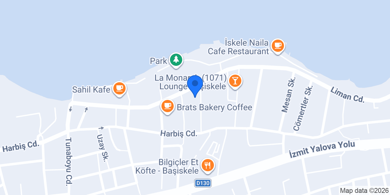 Çeşme Kahve Başiskele konumu
