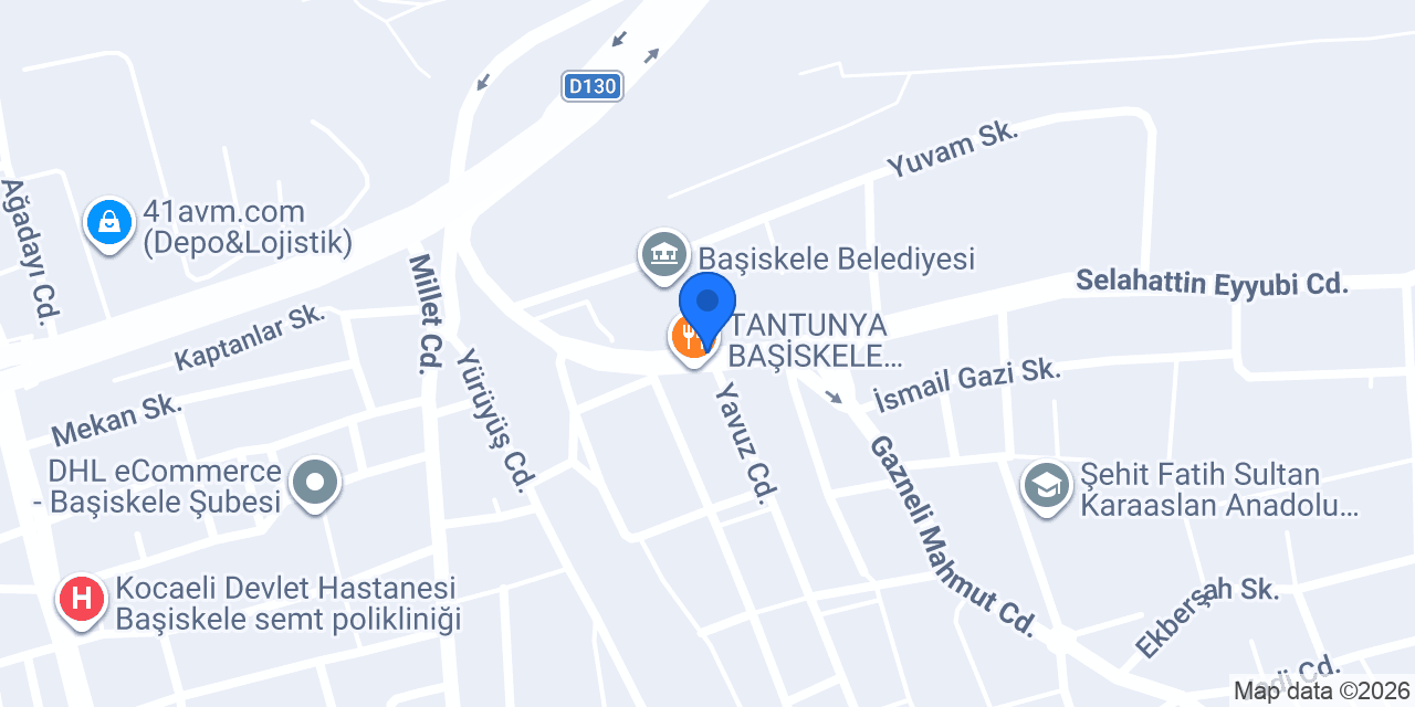 Çağlayanlar Mimarlık konumu