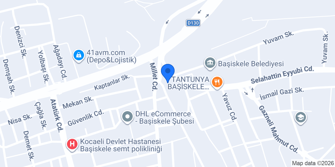 Demirdöküm Yetkili Servis Neskom Teknik konumu