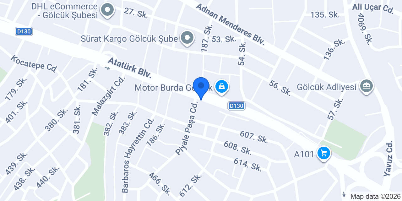 Ozam Halı Yıkama konumu
