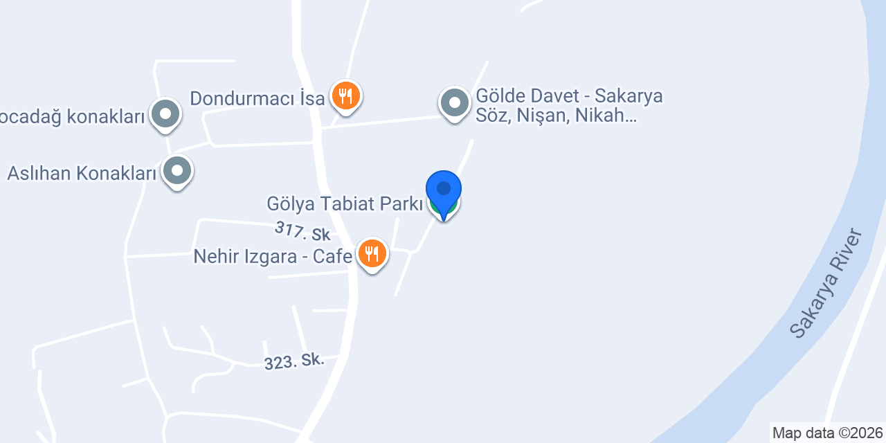 Gölya Tabiat Parkı konumu