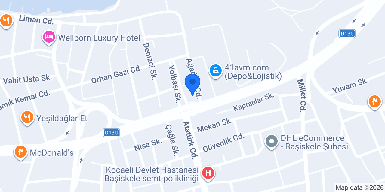 Özen Ev-Bahçe konumu