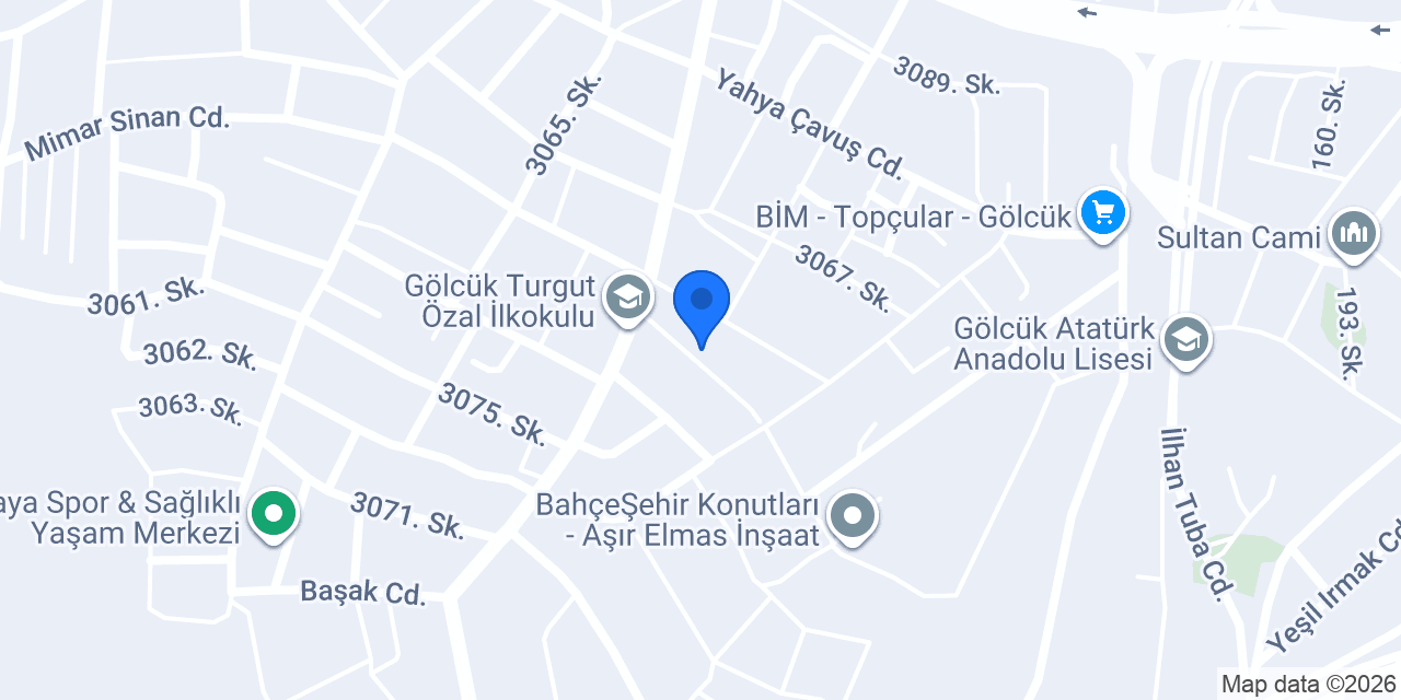 ÖYKÜM CAFE BISTRO konumu