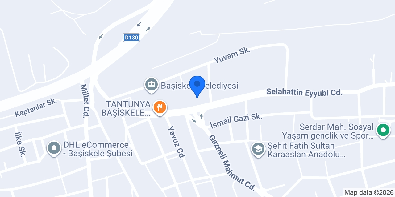 Başiskele Kaymakamlığı konumu