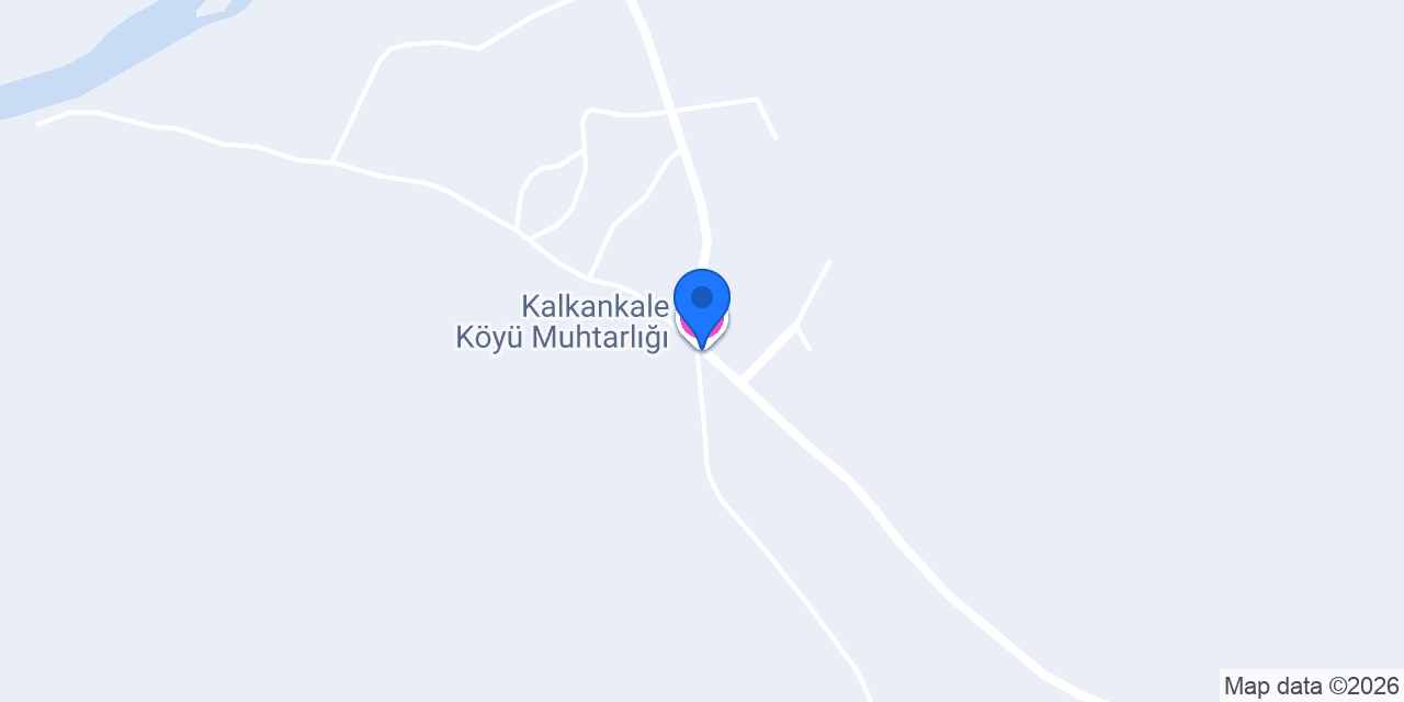 Kalkankale Köyü Muhtarlığı konumu