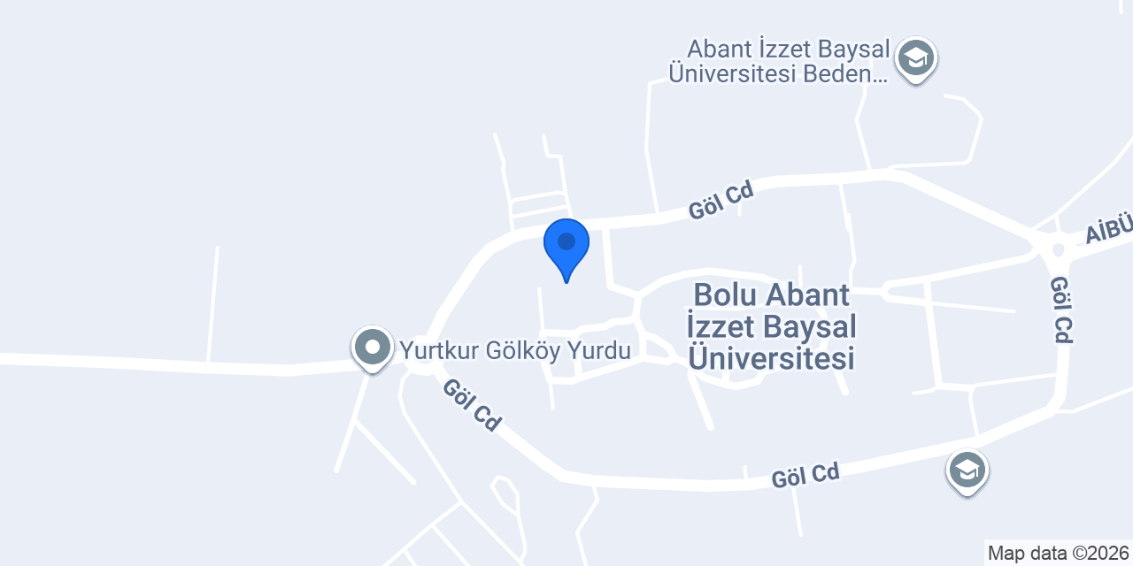 Dois İzzet Baysal Üniversitesi konumu