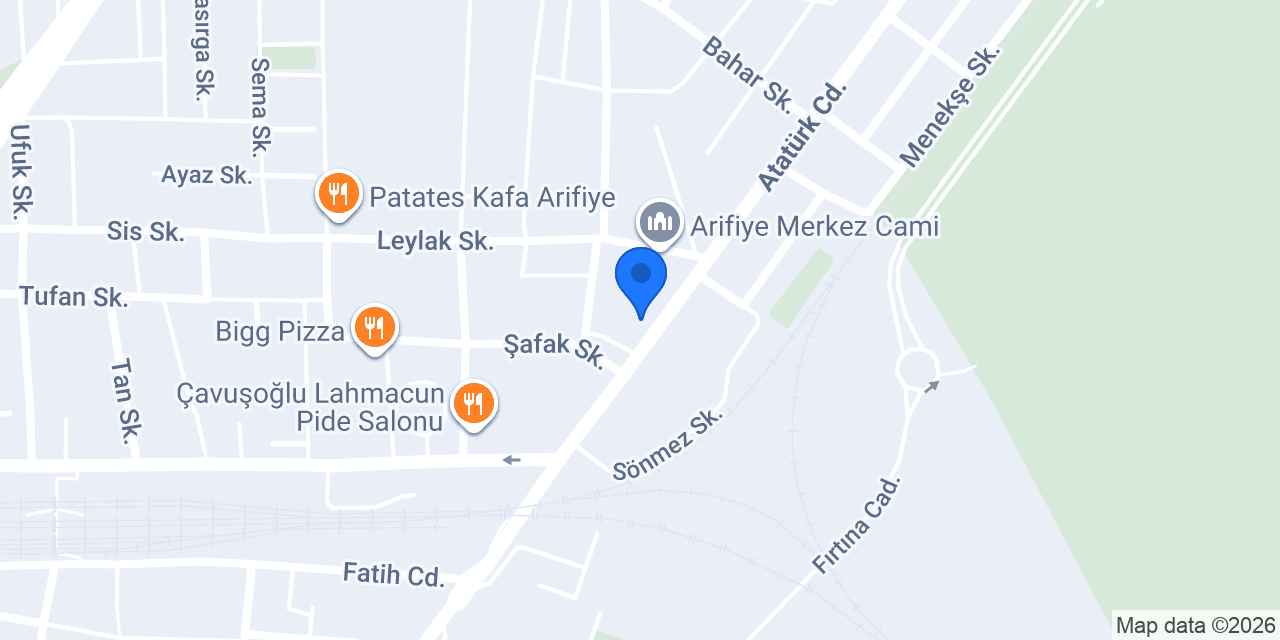 Cafein İnternet Cafe konumu