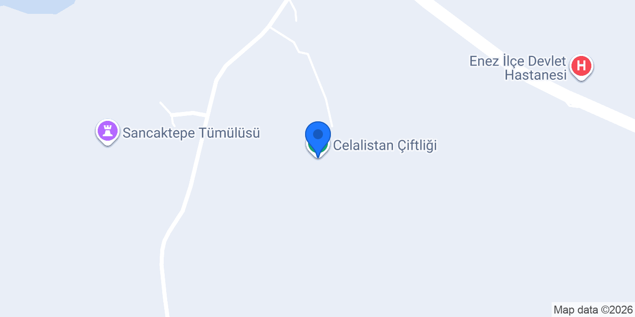 Celalistan Çiftliği konumu