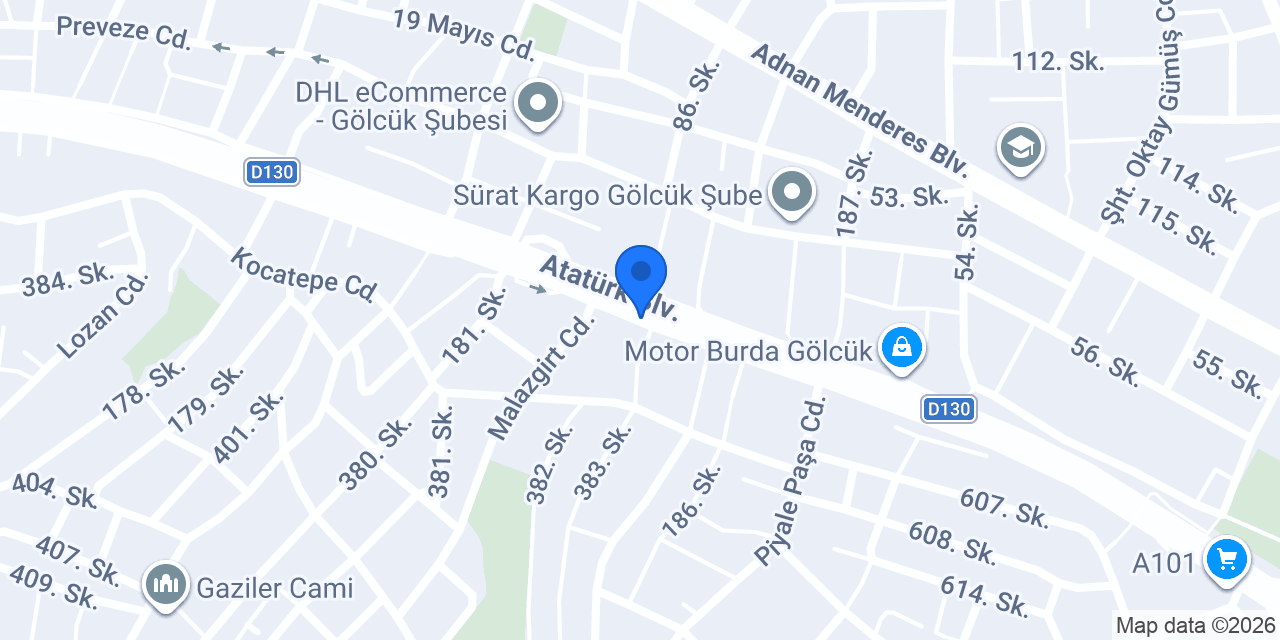 NETA RENT A CAR konumu