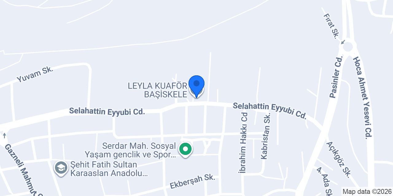 LEYLA KUAFÖR BAŞİSKELE konumu