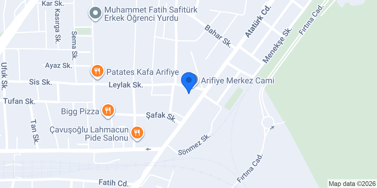 Sakarya Meydan Hamamı konumu