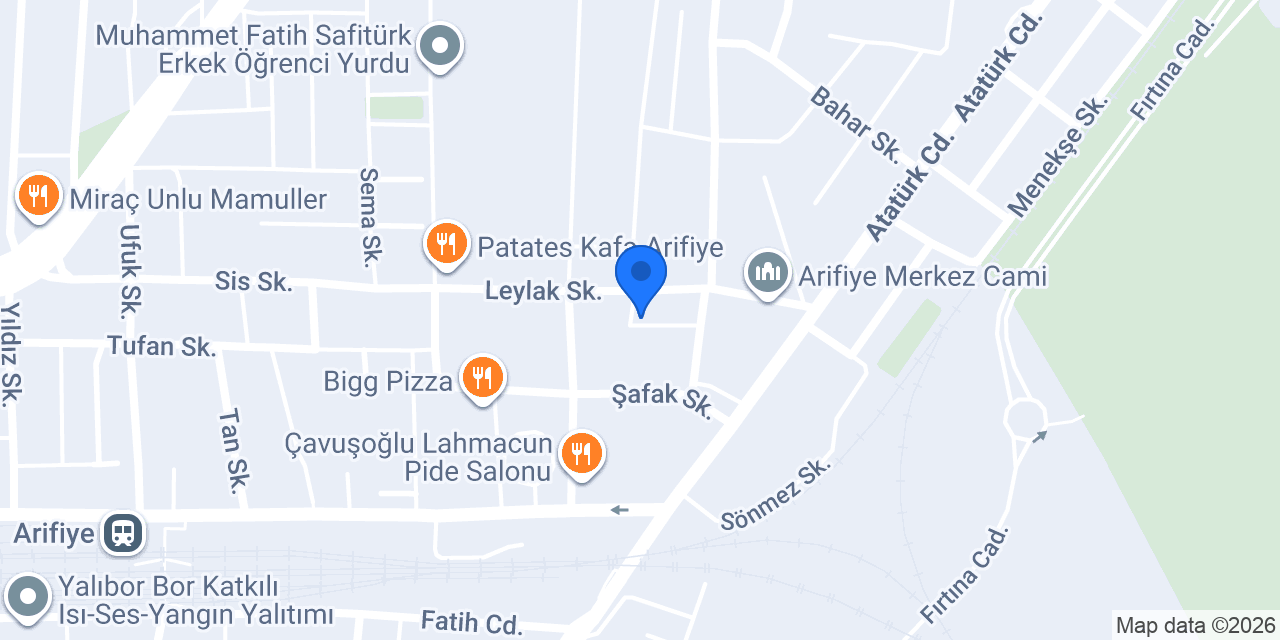 Arifiye Eczanesi konumu
