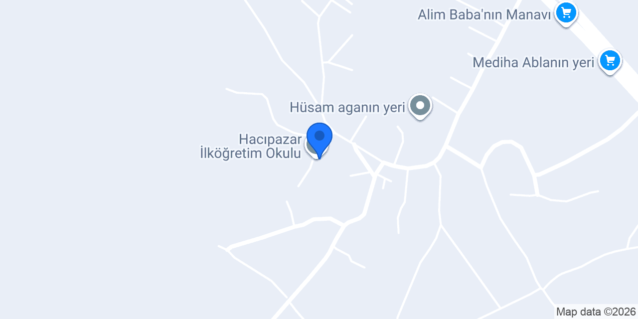 Hacıpazar İlköğretim Okulu konumu