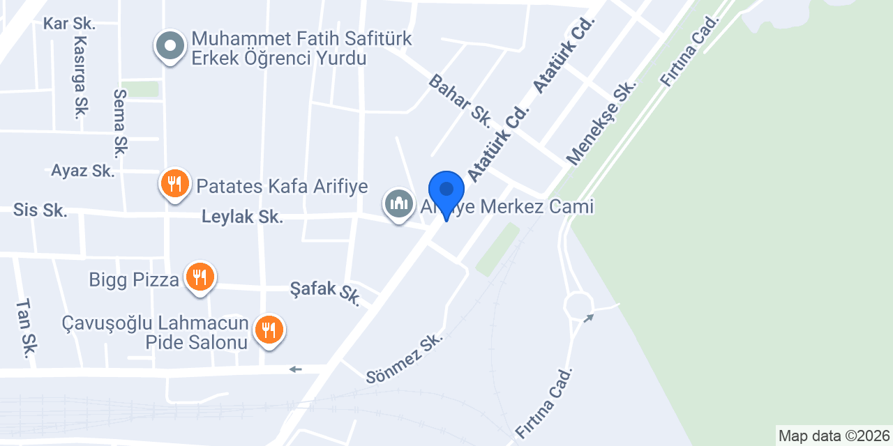 Arifiye Katık Döner konumu