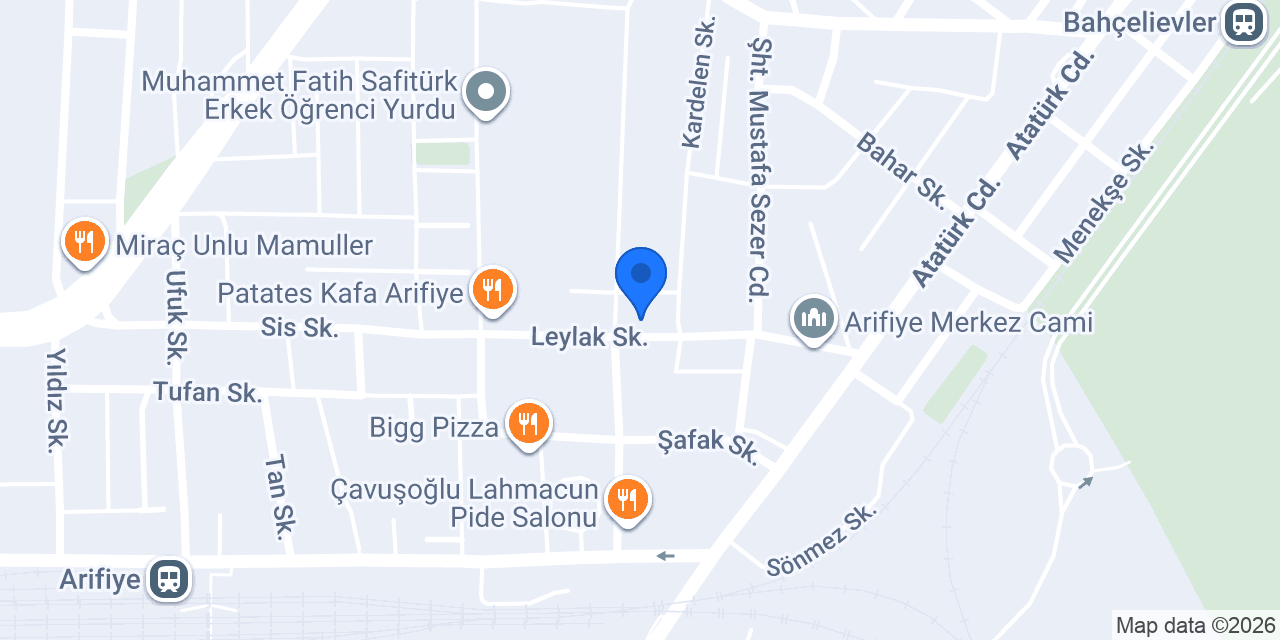 Aristo Bilgisayar konumu
