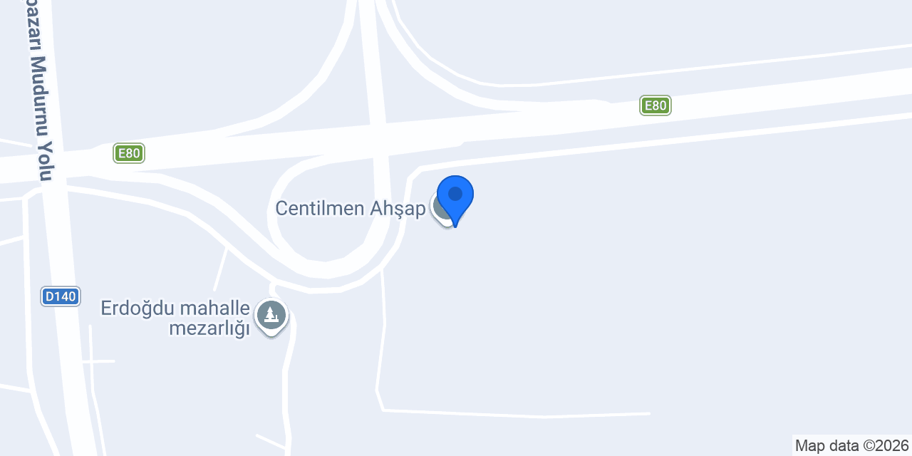 Centilmen Ahşap konumu