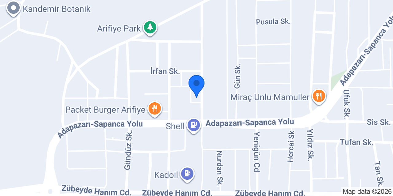 Ahsen Eczanesi Arifiye konumu
