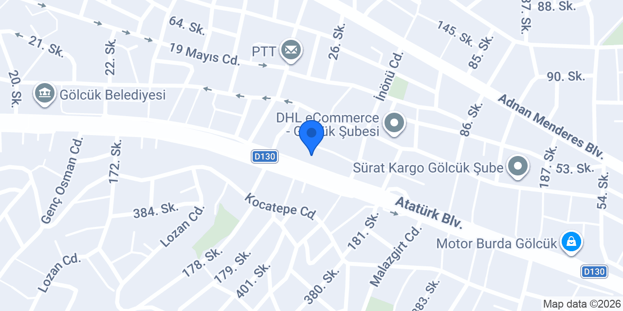 Pasaport Pizza Gölcük konumu