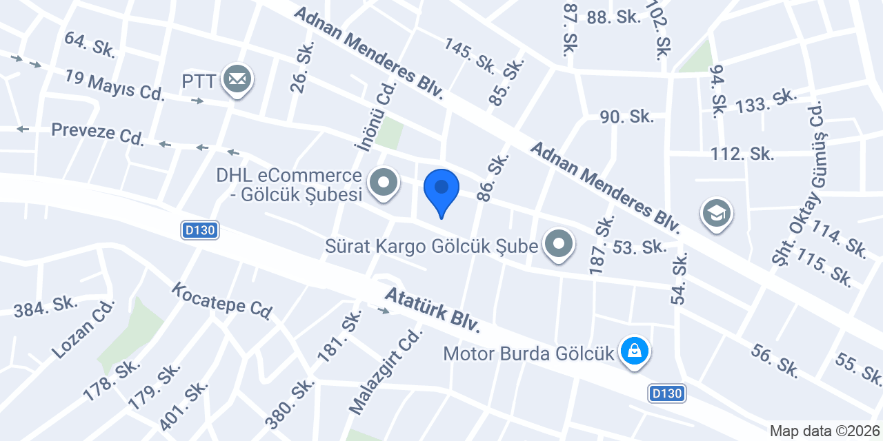 Aras Kargo Dumlupınar Cep Şubesi konumu