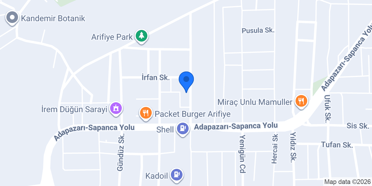 SonTek Servis konumu