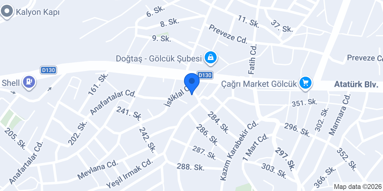 Terzi Bilgehan konumu