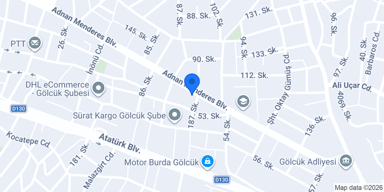 Cadde Kebap konumu