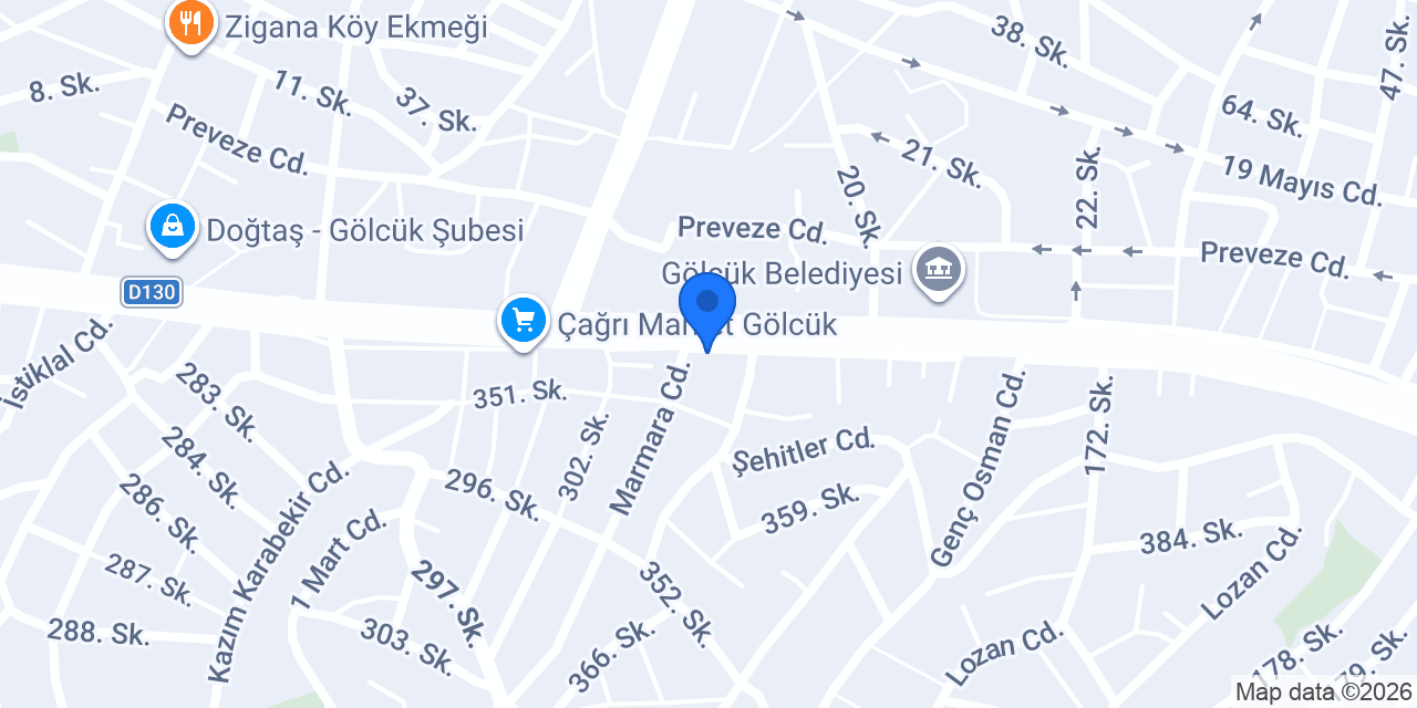 LİVA RENT A CAR konumu