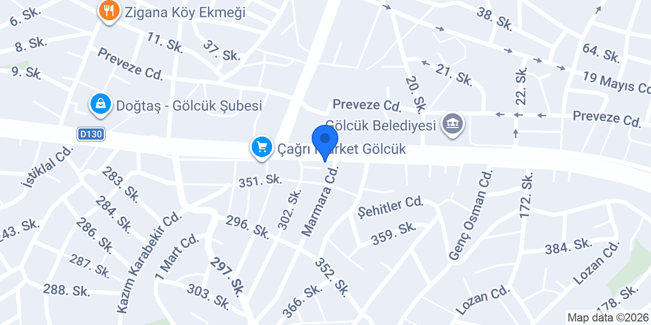 MAVİ SÜRÜCÜ KURSU konumu