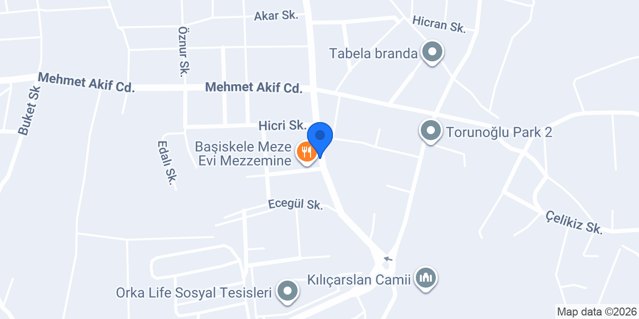Özel Kübra Sapmaz Yetenek Kursu konumu