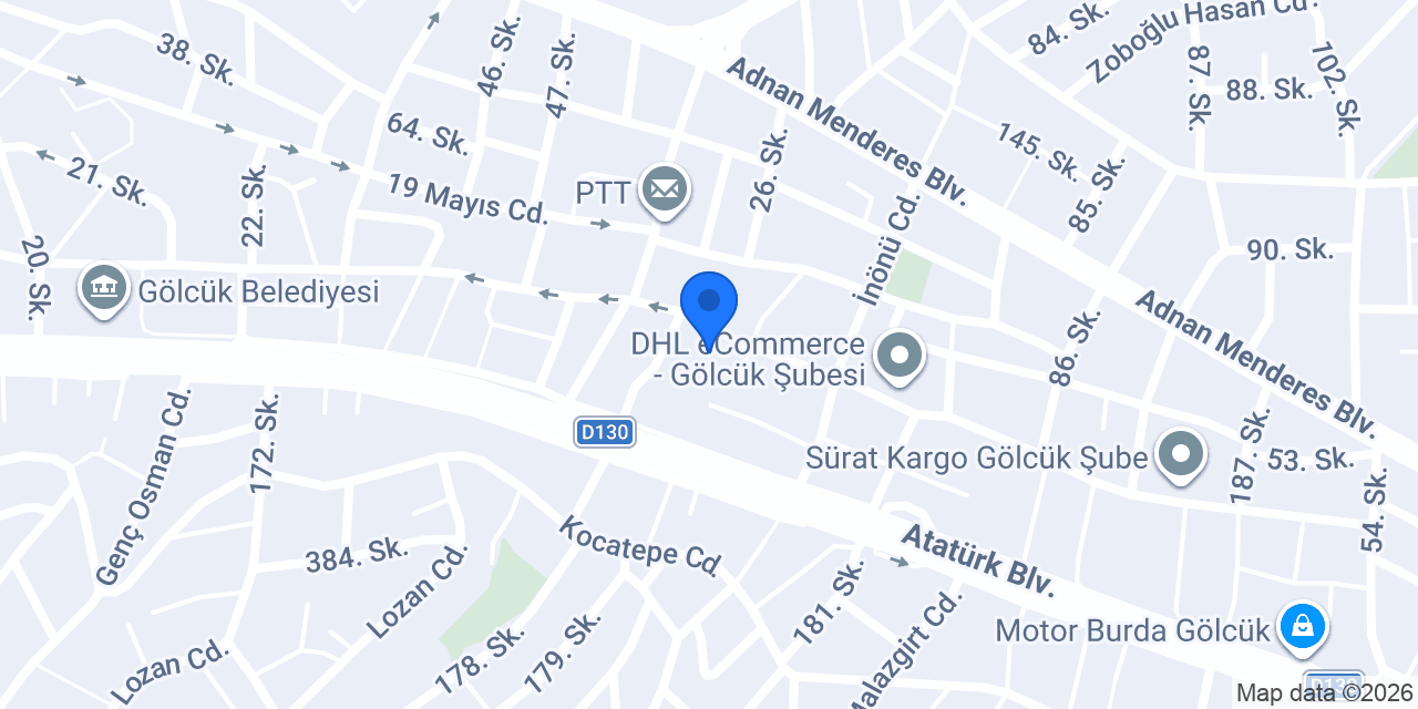 Metro Elektronik-Gölcük konumu