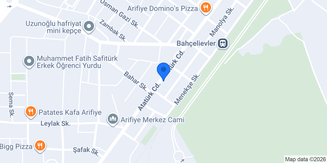 Yüce Terzi konumu