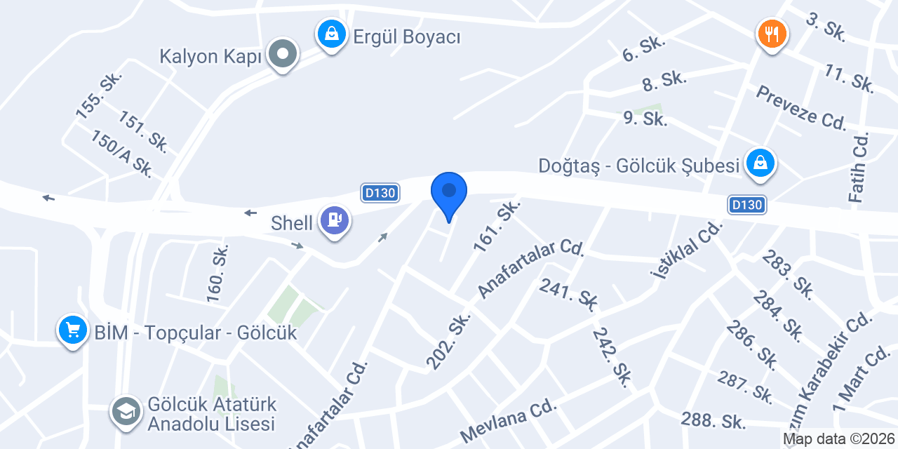 EVA Yapı Mühendislik konumu