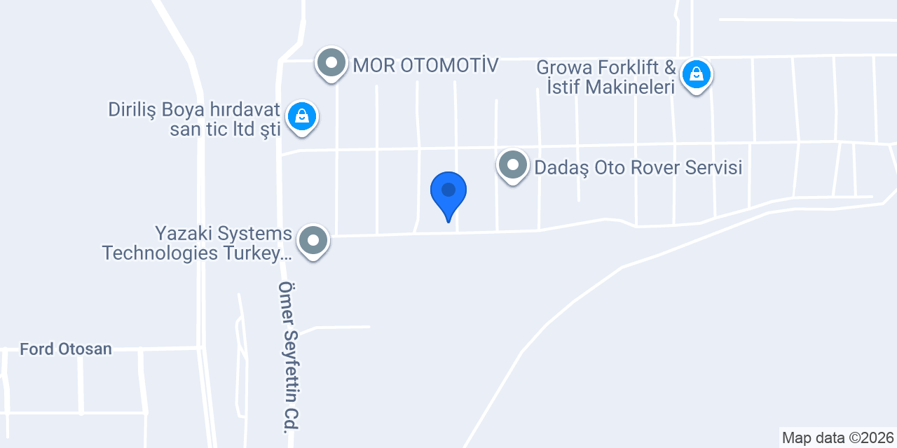 Omega Garage konumu