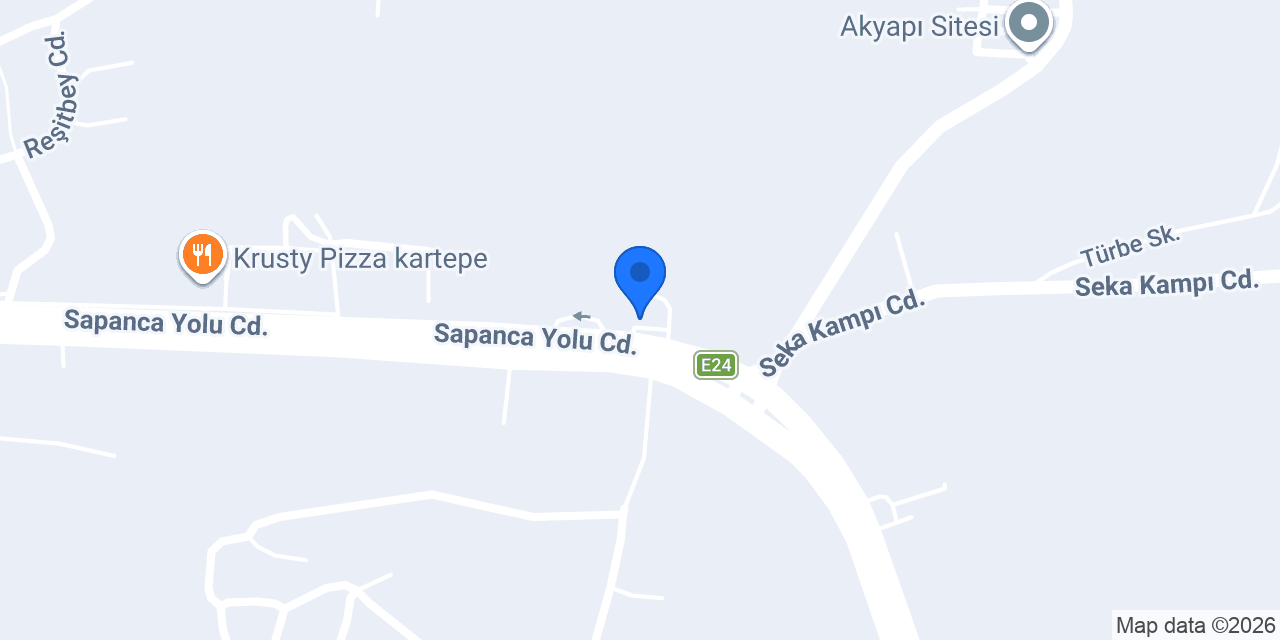 Tektaş İnşaat Hafriyat konumu