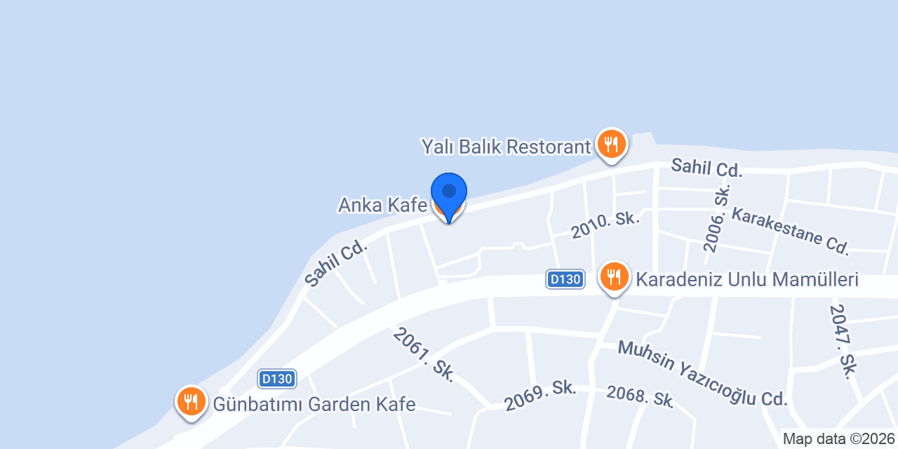 Cafe Bistro A dan Z ye konumu