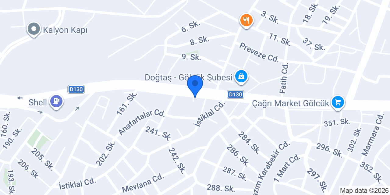 Engin Branda Tente konumu