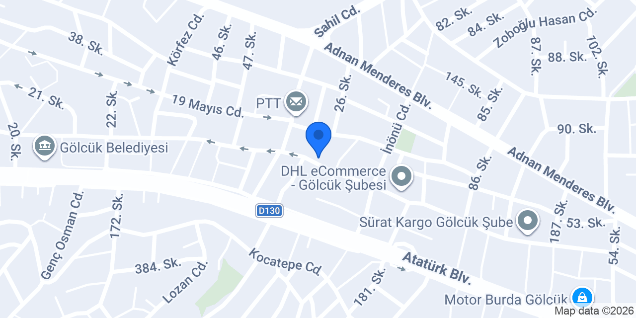 Çağdaş Elektrik konumu