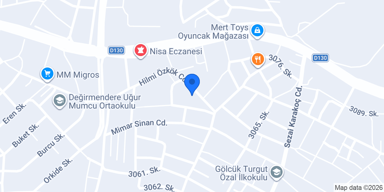 EVFIRINI BUTİK CAFE konumu