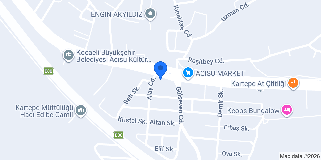 İlkay Pastanesi konumu