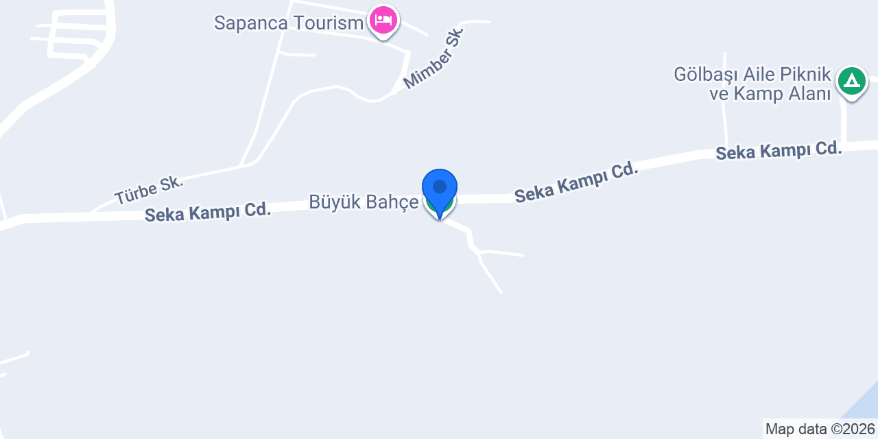 Büyük Bahçe konumu